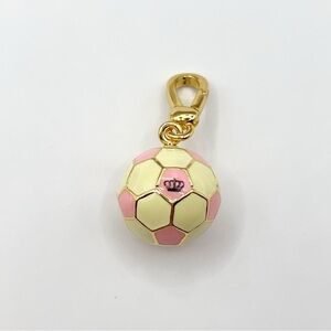 Juicy Couture pink soccer charm